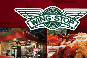 wing stop brand collateral design portfolio sample