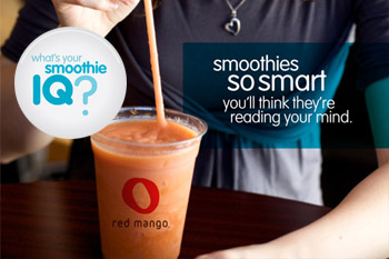 red mango promotional design portfolio sample